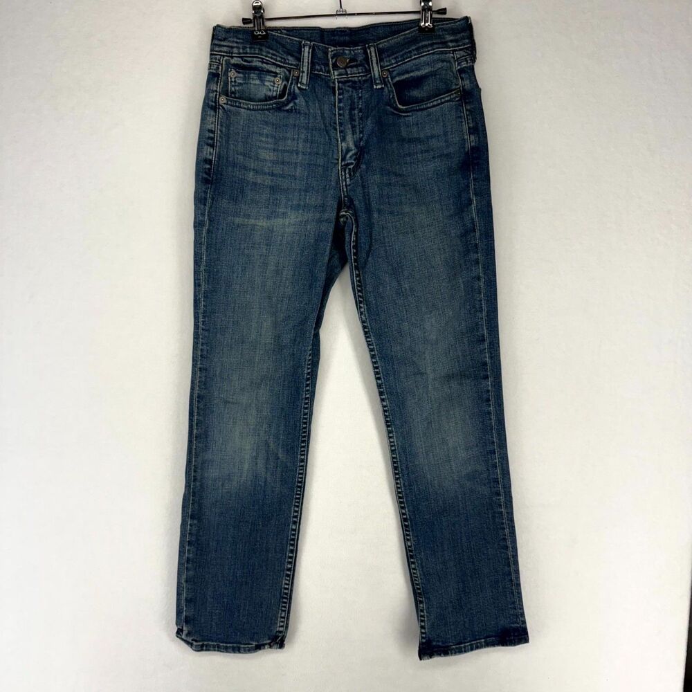 Levi Strauss & Co. 514 Mens Denim Blue Jeans Straight Leg‎ Size W29 L30